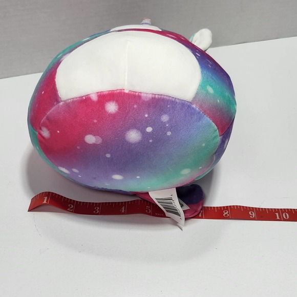 Kima the Rainbow Unicorn 10" Squishmallow Sparkle Multicolored Stuff Toy Plush - Picture 7 of 8